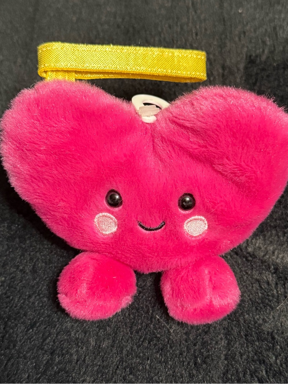 Palm Pals Pink Heart Angel Halo Plush Stuffed Animal Valentine